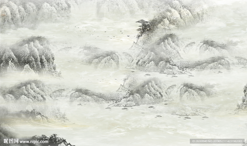 抽象水墨