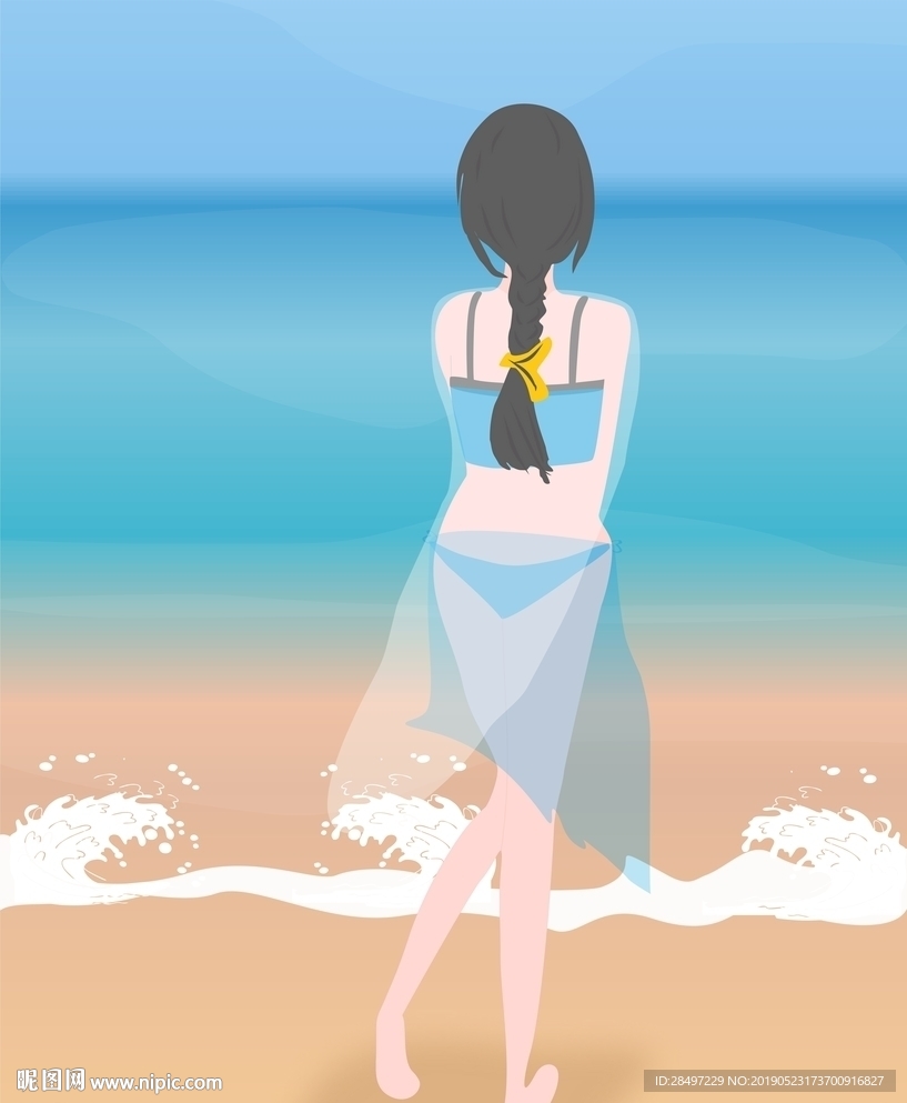 海边