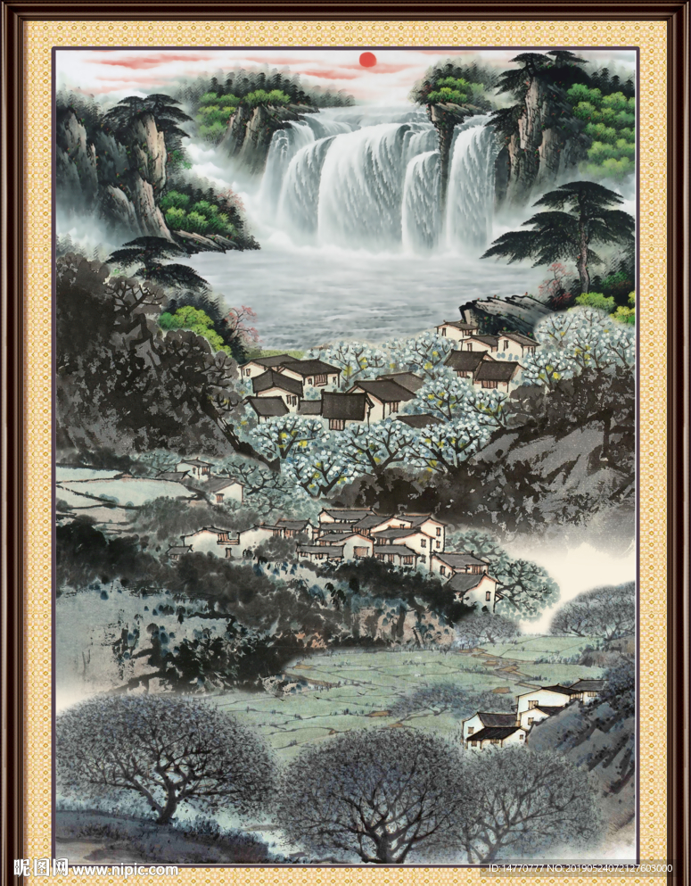 山水风景图