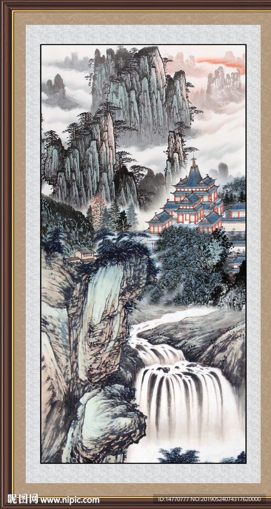 山水风景图