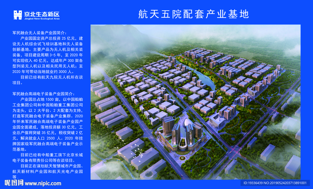 航天五院 规划图 鸟瞰图 设计
