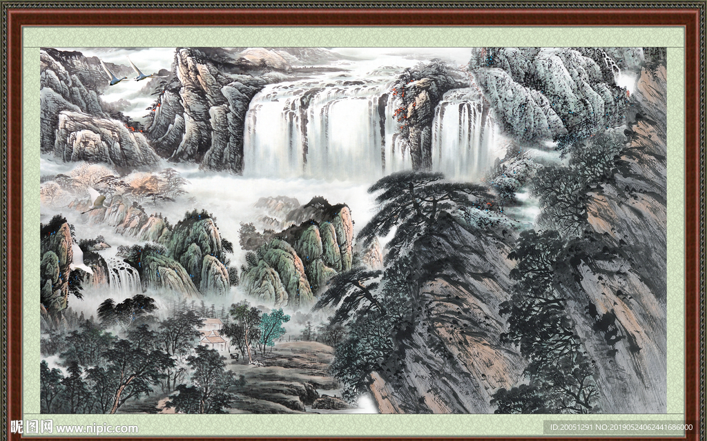 水墨画