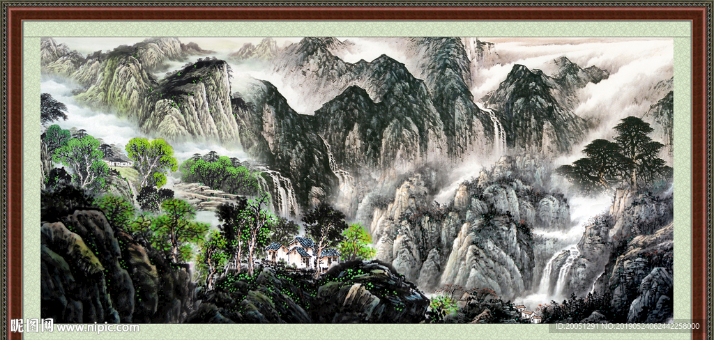 水墨画