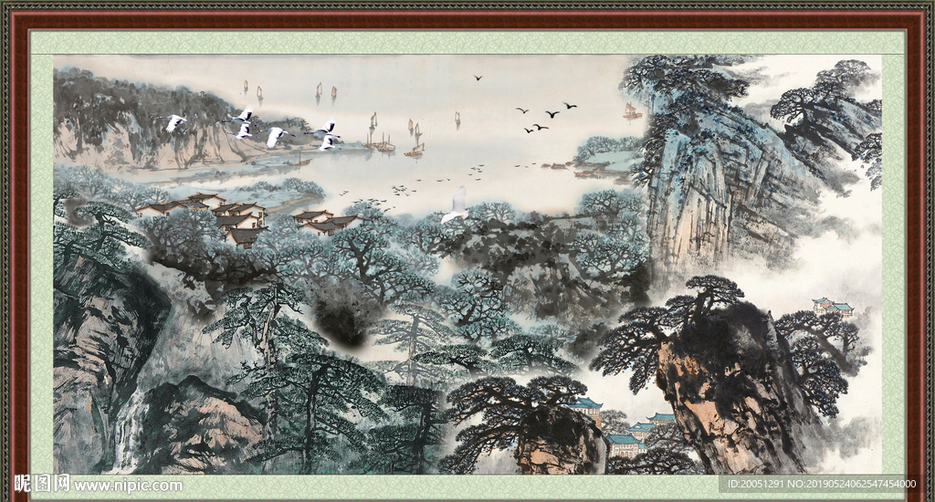 水墨画