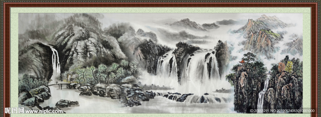 水墨画