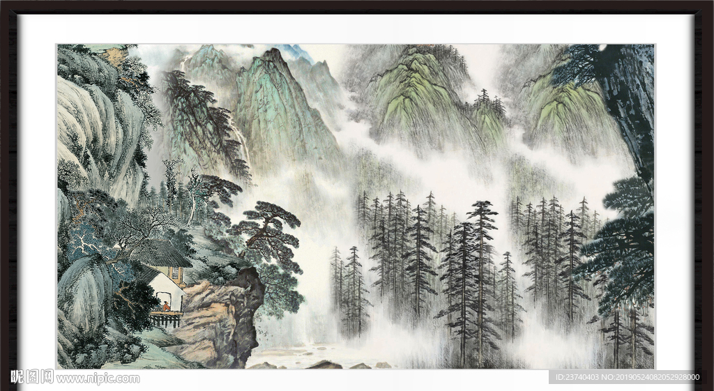 山水风景图