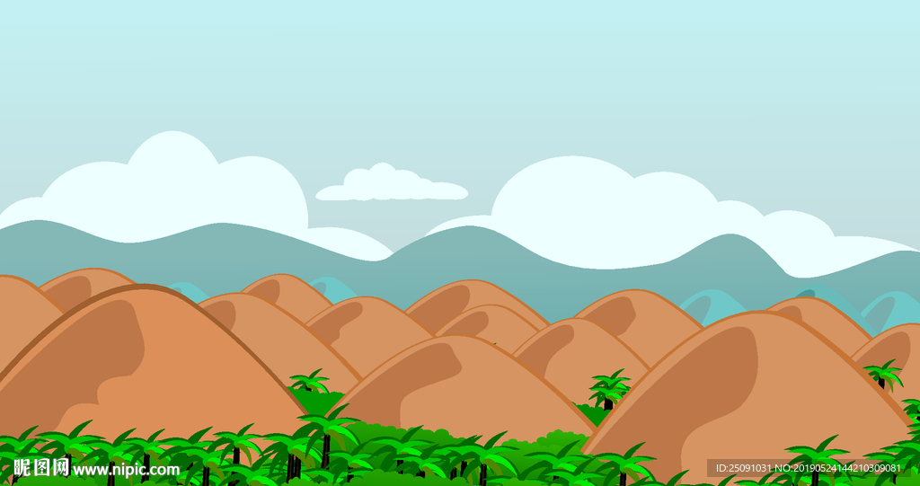 插画背景