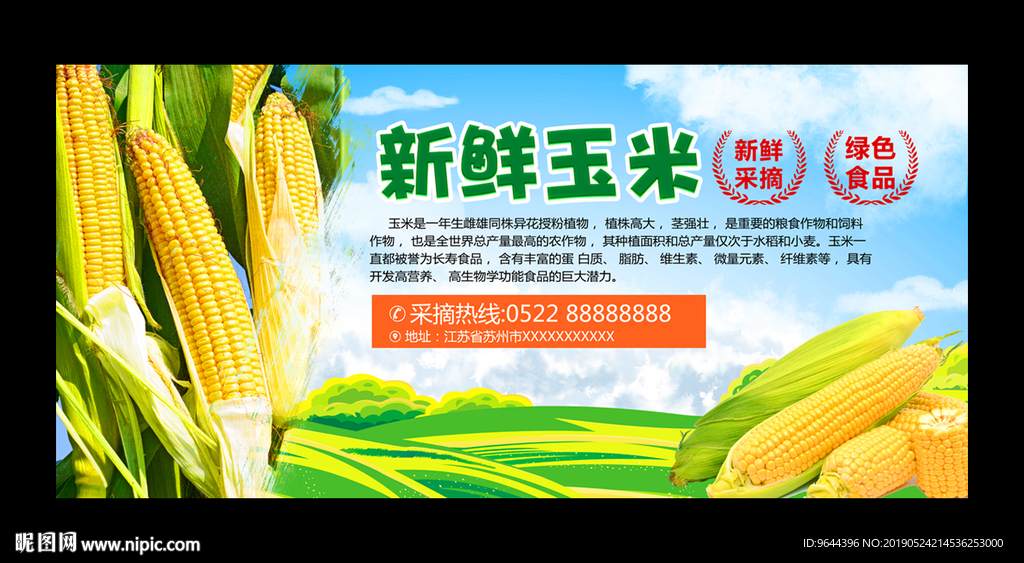 新鲜玉米