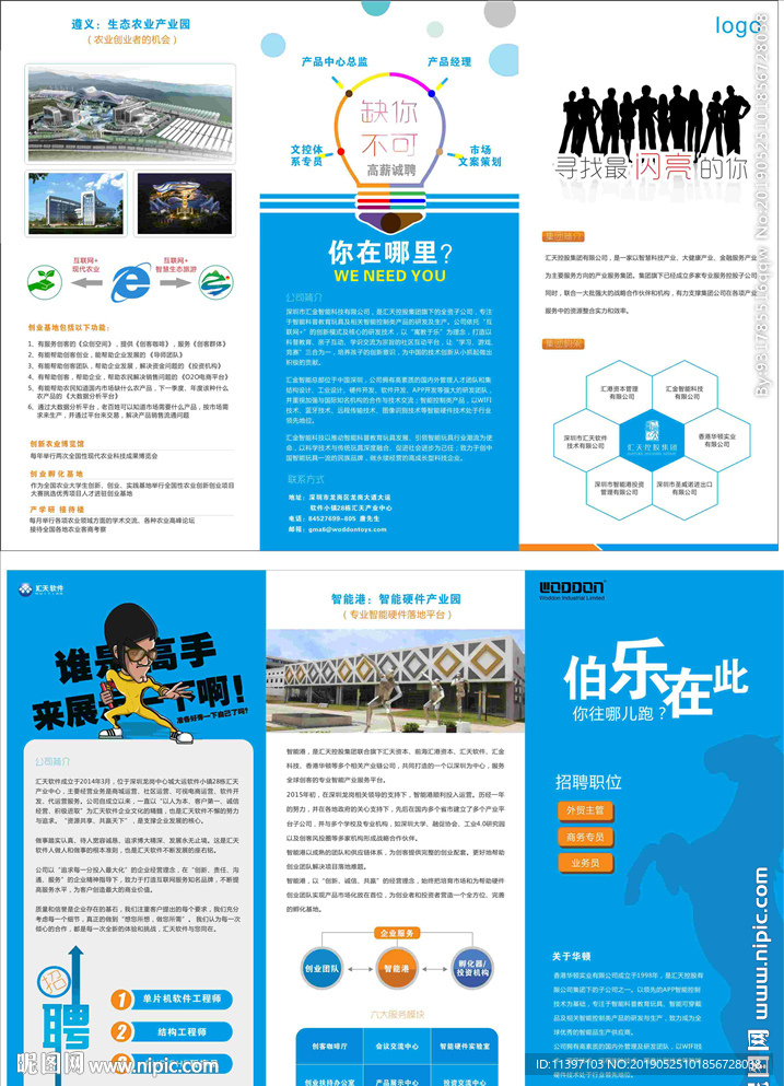 招聘折页