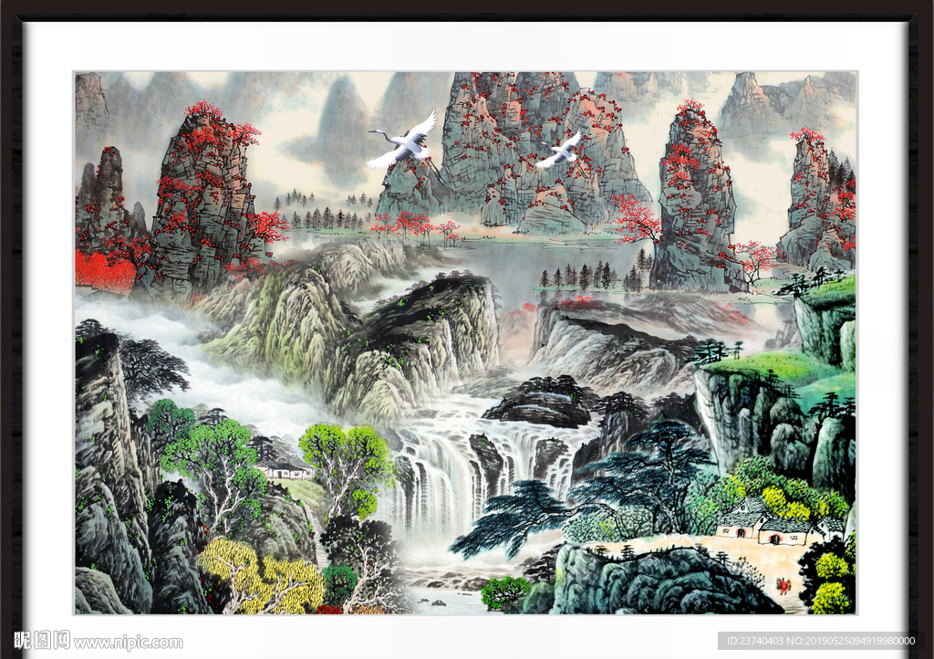 山水风景图