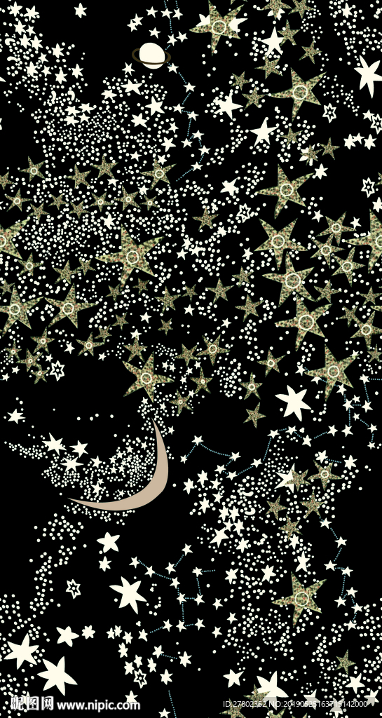 星星 月亮