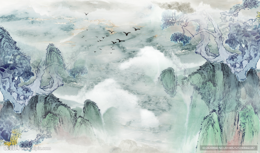 水墨山水