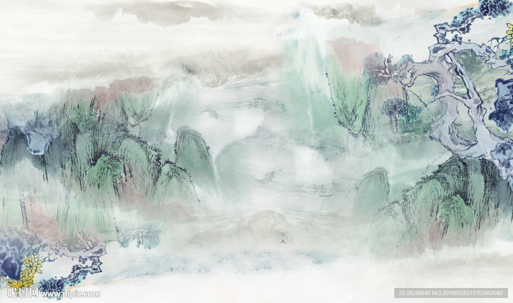 水墨山水