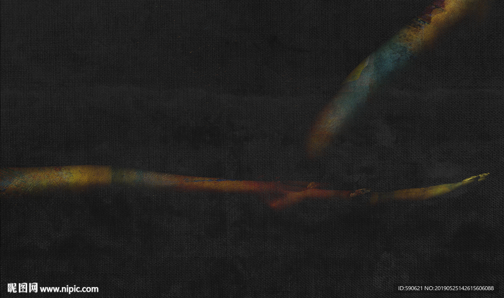 抽象油画