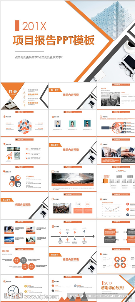 项目报告PPT