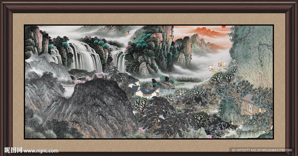 国画山水