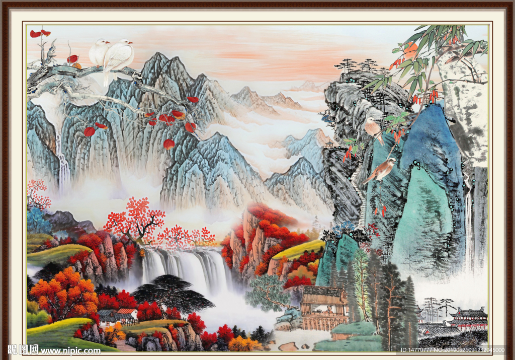 江山如此多娇图片