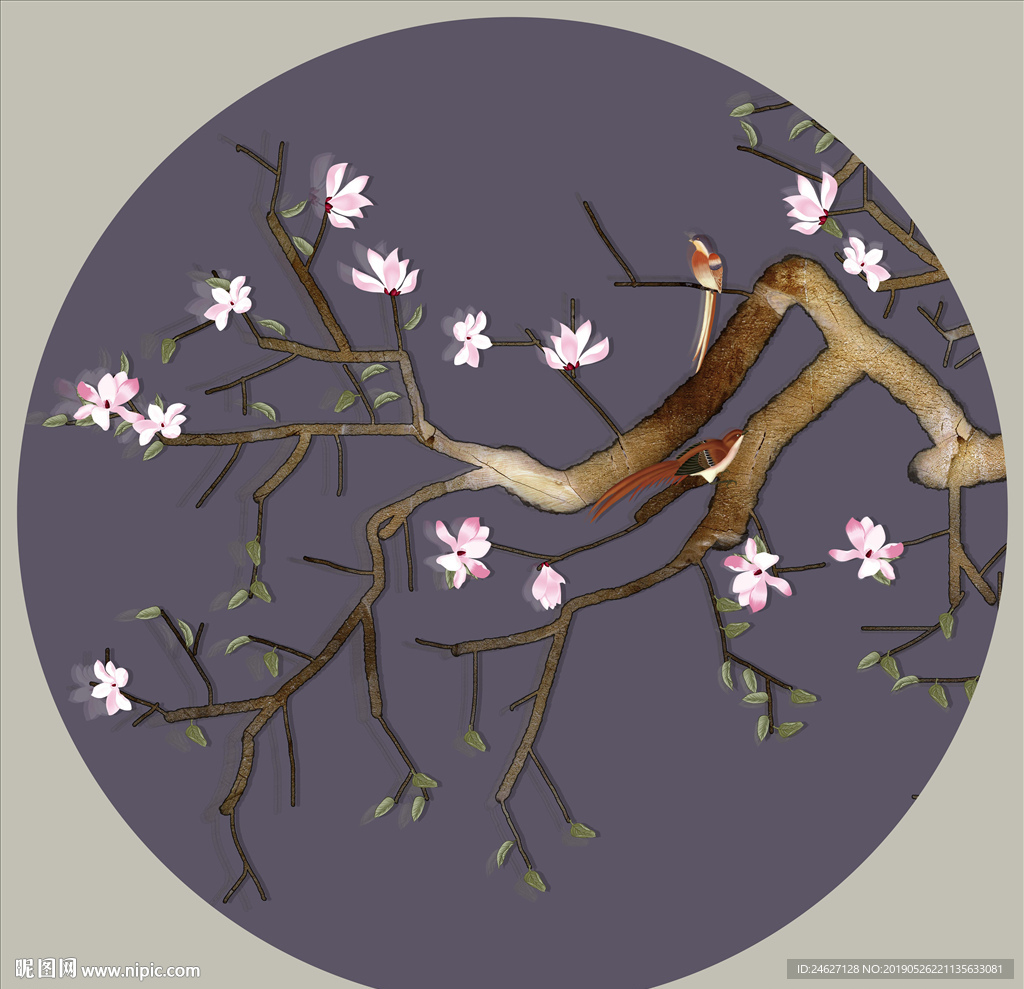 中式花鸟