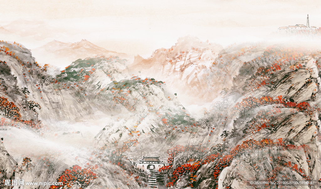 水墨山水