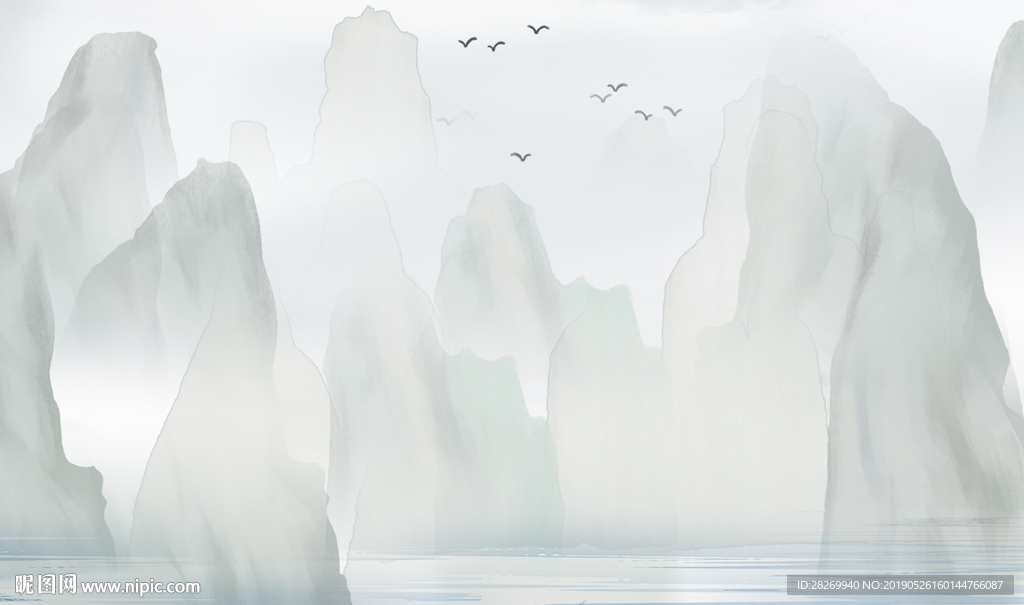水墨山水