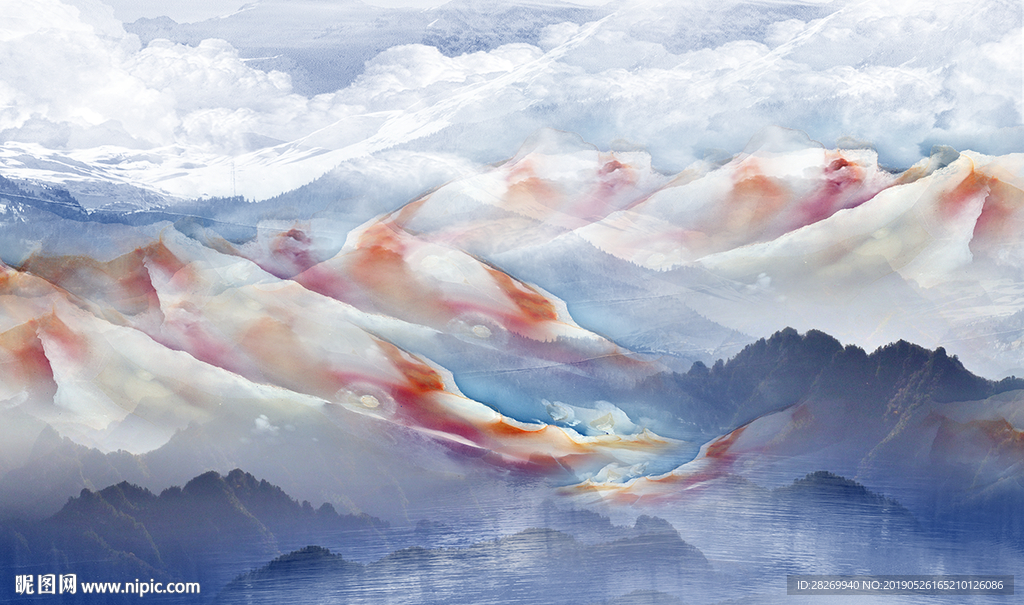 新中式山水