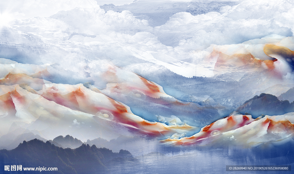 新中式山水