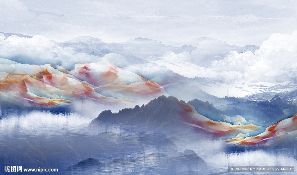 新中式山水