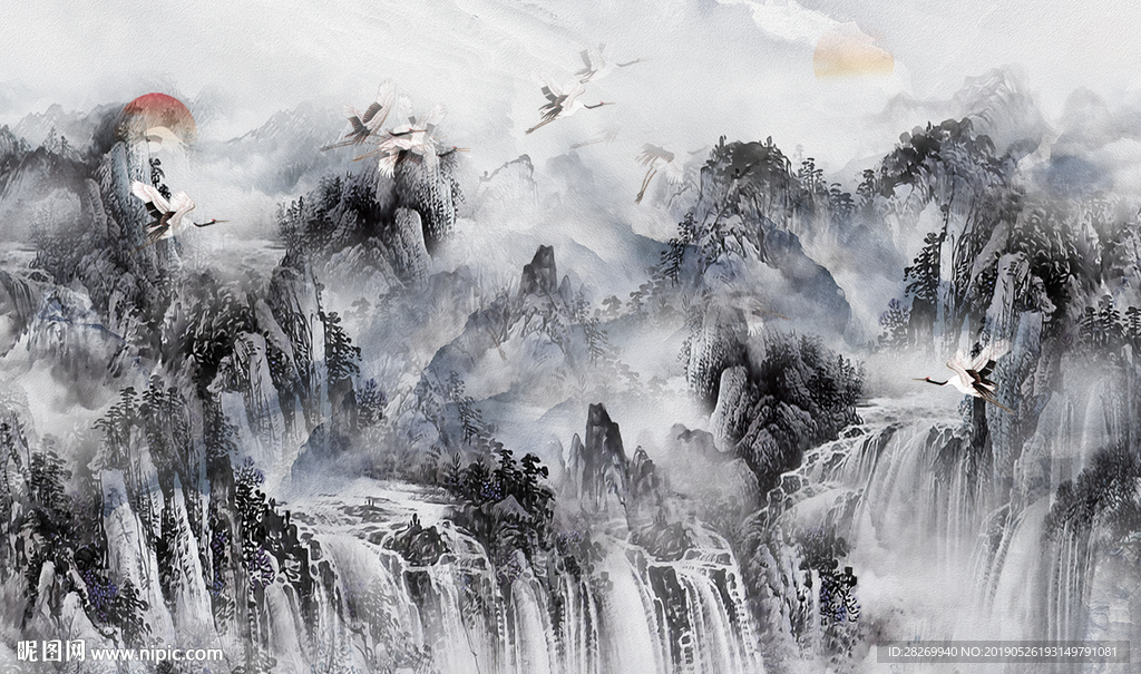 水墨山水
