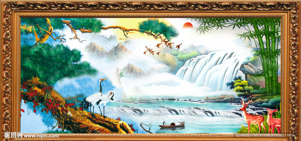 山水风景画