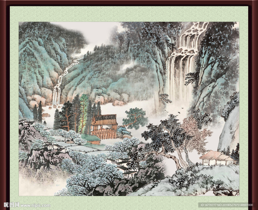 国画山水
