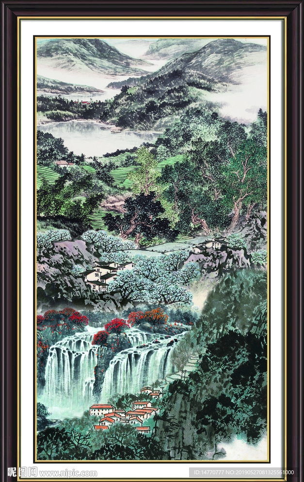 山水风景图
