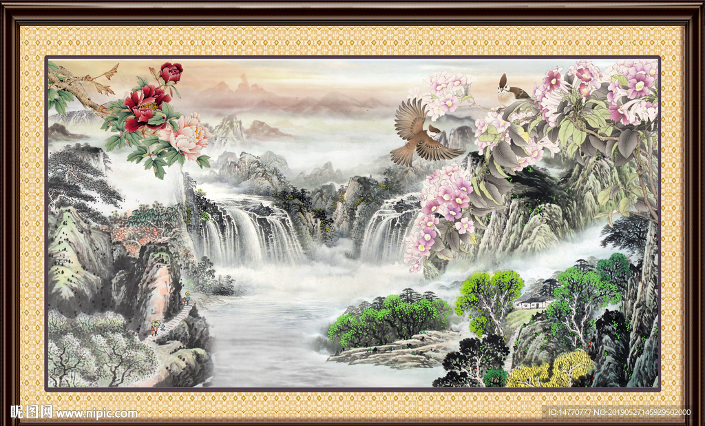 山水风景图
