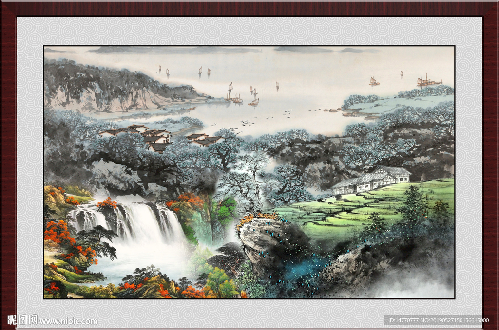 国画山水