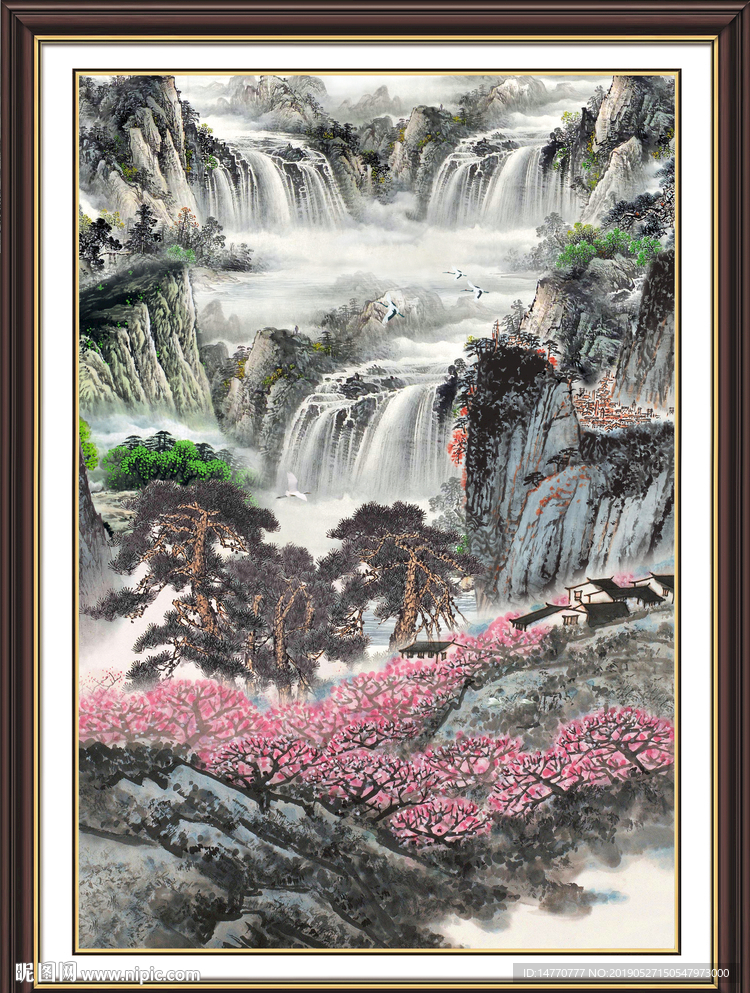 山水风景图