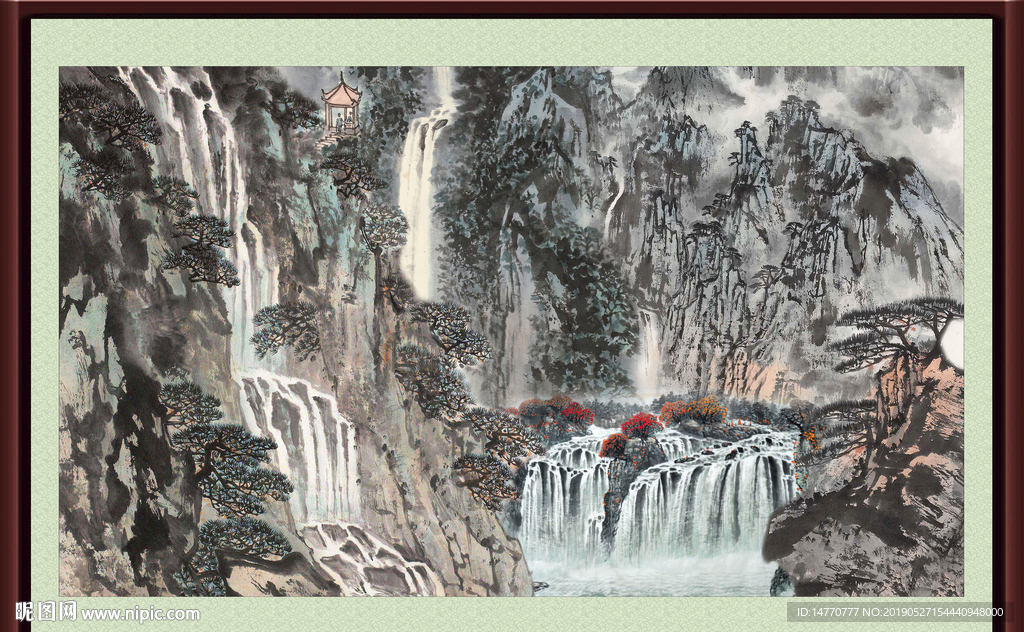 山水风景图