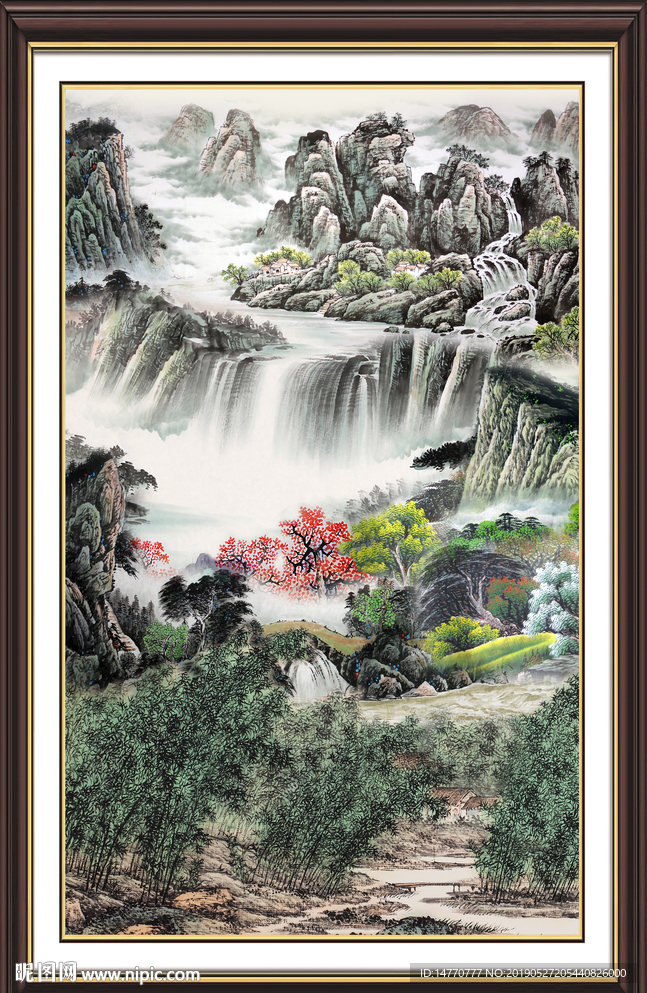 山水风景图