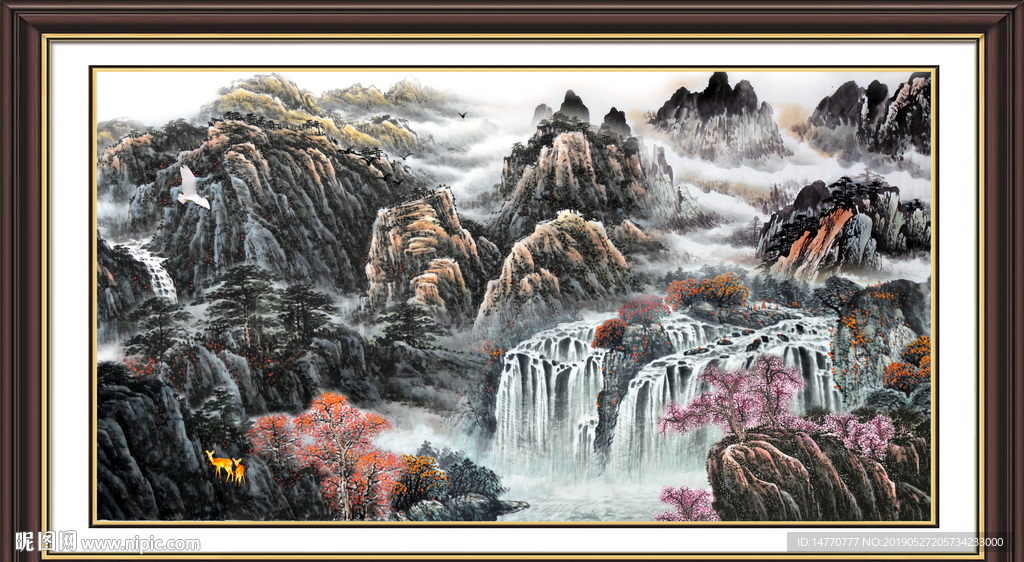 山水风景图