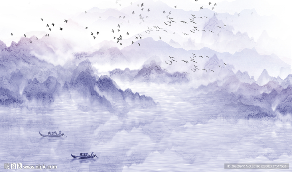 水墨山水