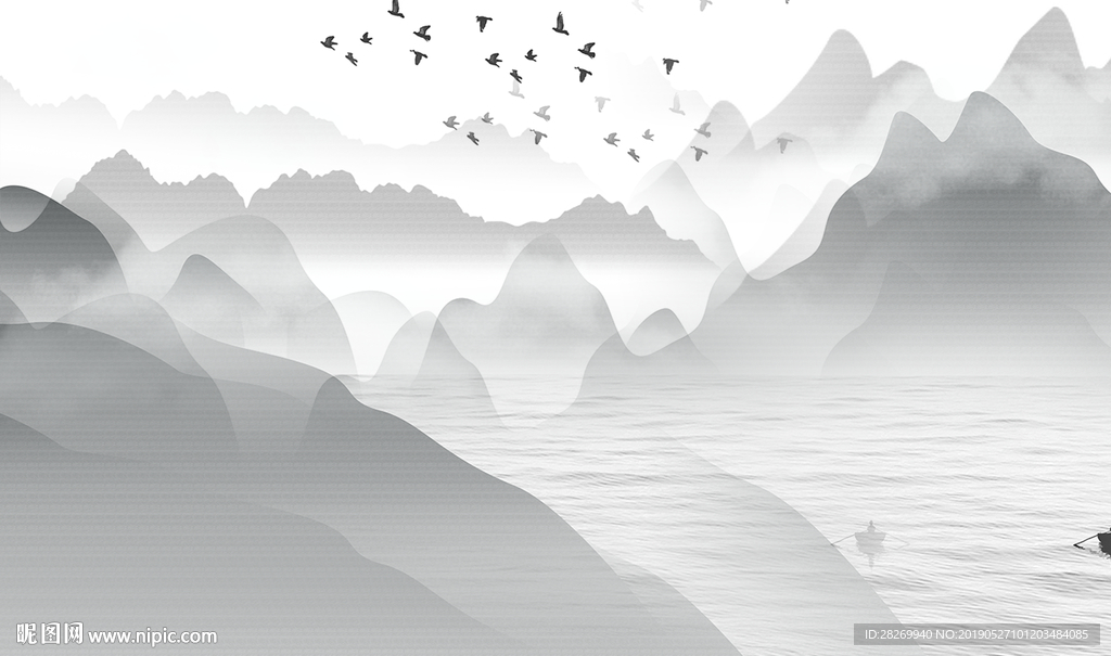 水墨山水