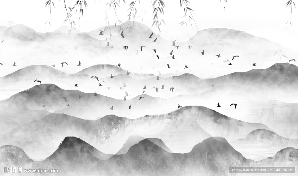 水墨山水