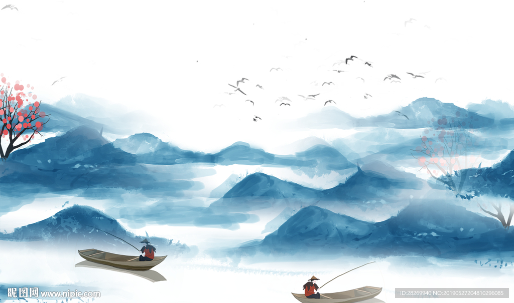 水墨山水