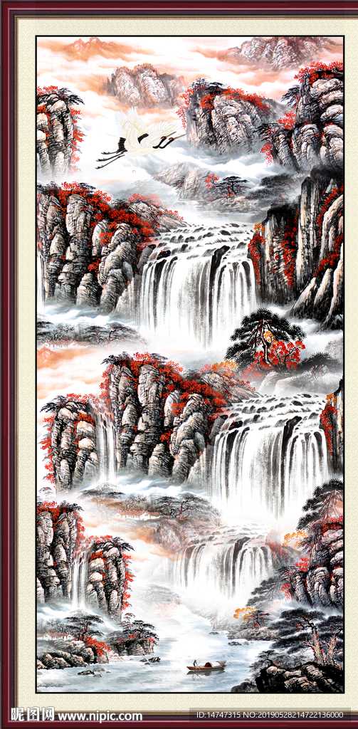 国画山水画