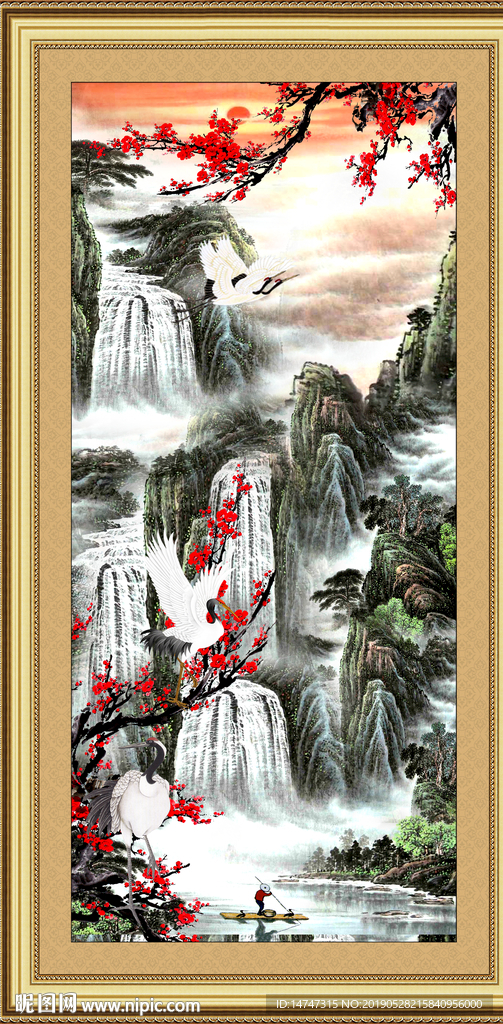 国画山水