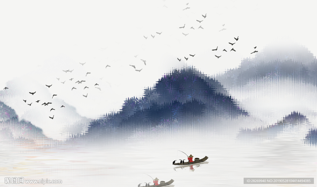 新中式山水