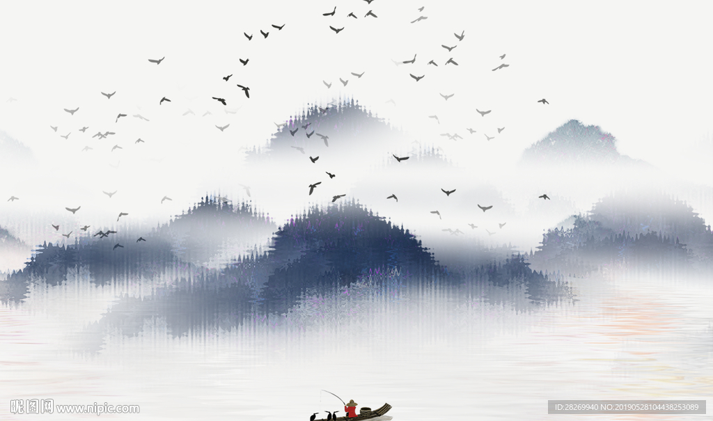 新中式山水