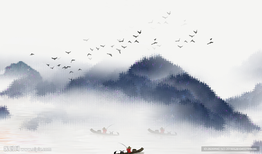 新中式山水