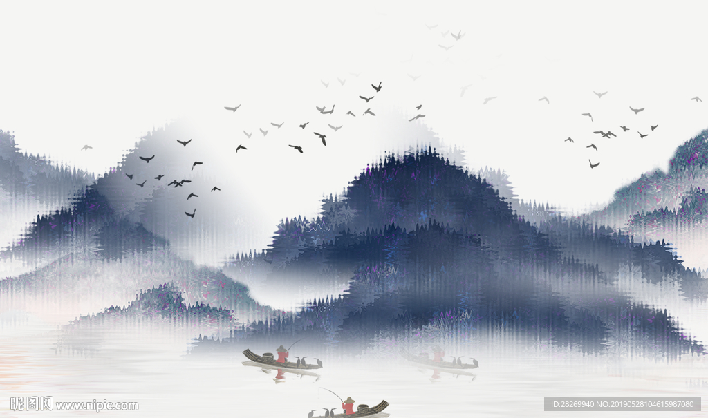 新中式山水