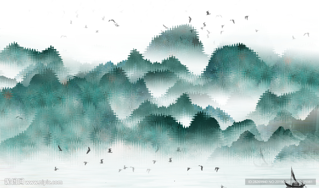 水墨山水