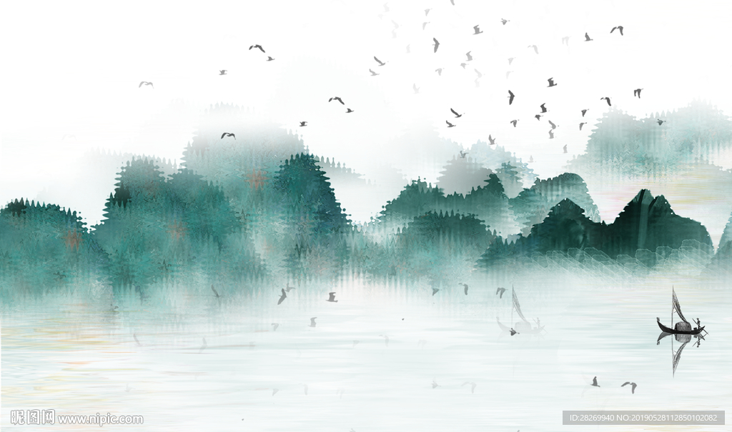 水墨山水
