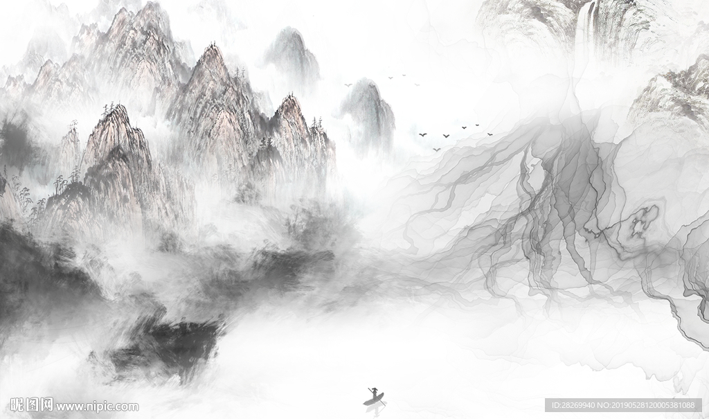 水墨山水